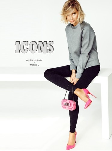 Agnieszka Szulim w kampanii ICONS luksusowego salonu Moliera 2
