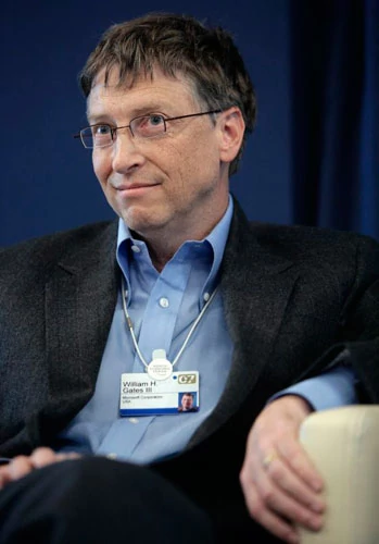 Bill Gates podczas Światowego Forum Ekonomicznego w 2007 roku. Fot. Severin Nowacki (Creative Commons ShareAlike 2.0)