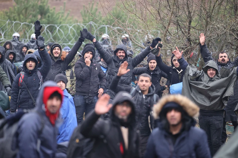 Migranti na granici Poljske i Belorusije