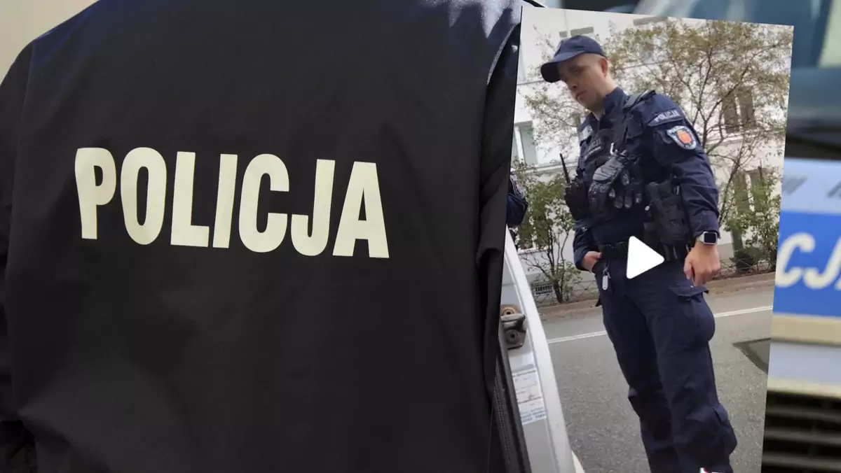 Agresywna kontrola policji