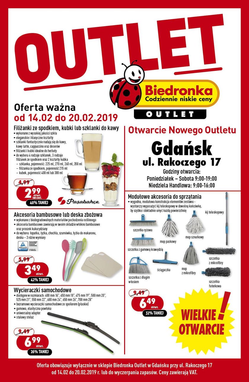 Oferta Outletu Biedronki