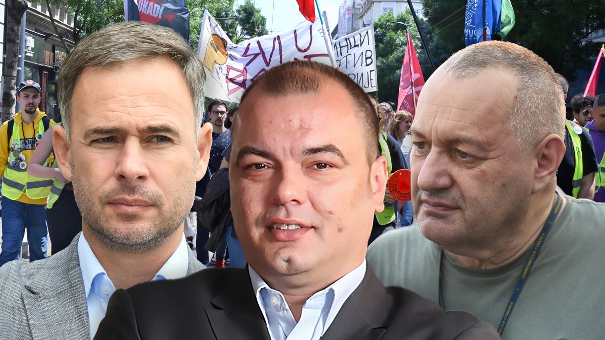 Goran Ješić, Srđan Milivojević i Miroslav Aleksić 