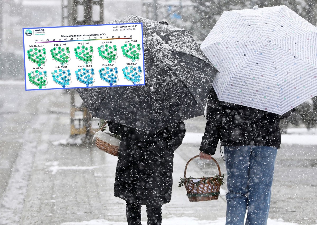 Nawet -11 stopni i burze śnieżne. Pogoda w Polsce diametralnie się zmieni