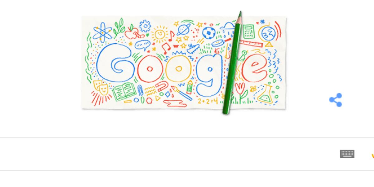 Pierwszy dzień szkoły. Google Doodle na 1 września o ...