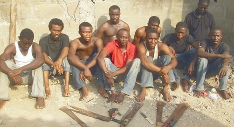 Suspected cultists arrested with arms in Lagos