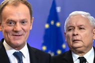 Donald Tusk Jarosław Kaczyński