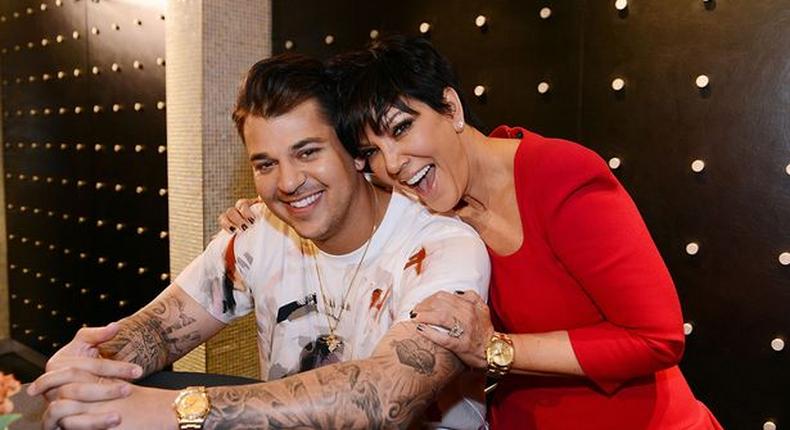 Rob Kardashian, Kris Jenner