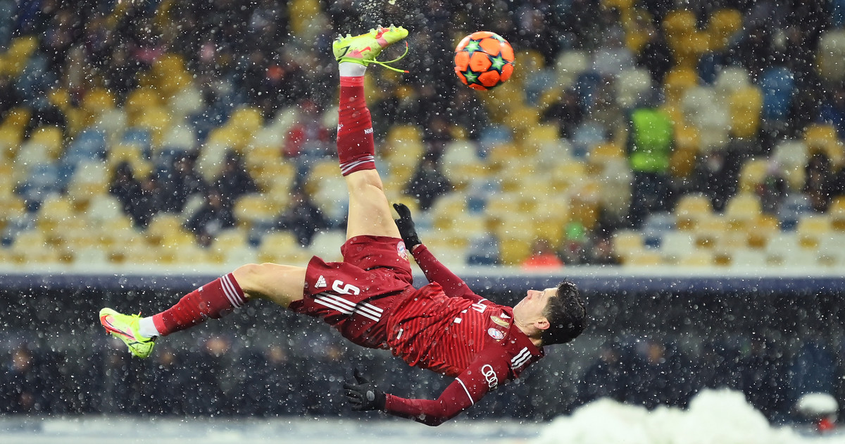 Dynamo Kiew – Bayern München.  Eine schöne Umkehrung der „Linken“, ein Sieg für die Bayern.  LM