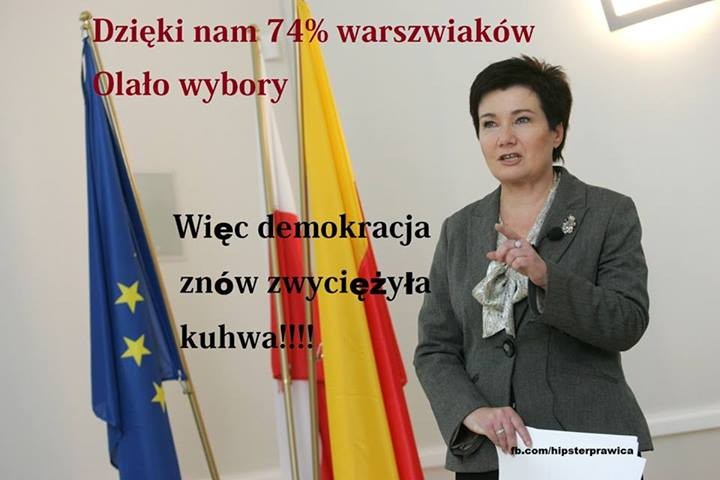 referendum w sprawie odwołania Hanny Gronkiewicz-Waltz nieważne - MEM