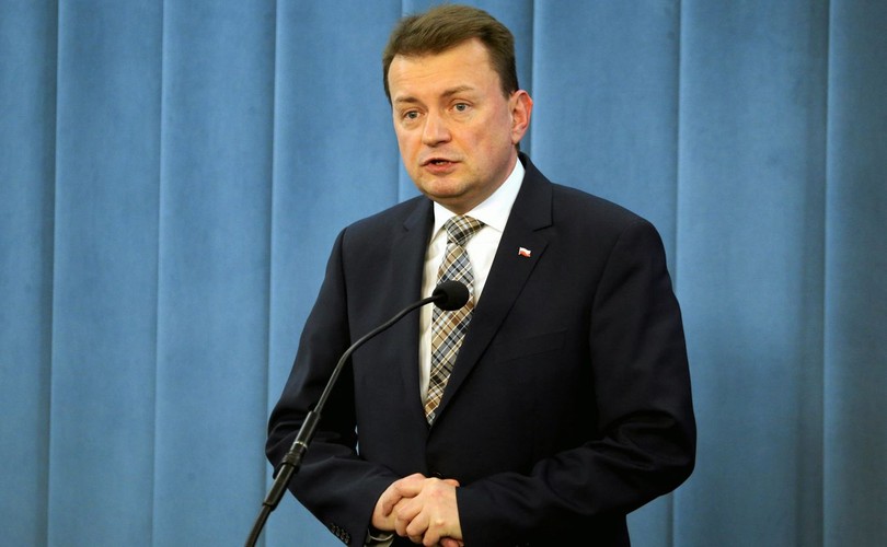 Mariusz Błasczak, minister spraw wewnętrznych i administracji
