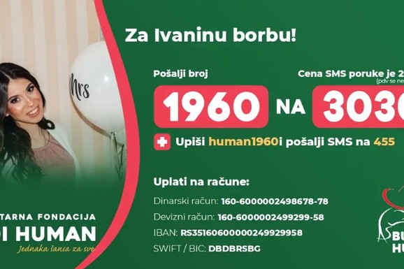 Bašta ispred Stadiona "Partizan" sutra postaje teren na kom se bije NAJVAŽNIJA BITKA! Ivani je sada najpotrebnija naša pomoć, a evo kako da učestvujete