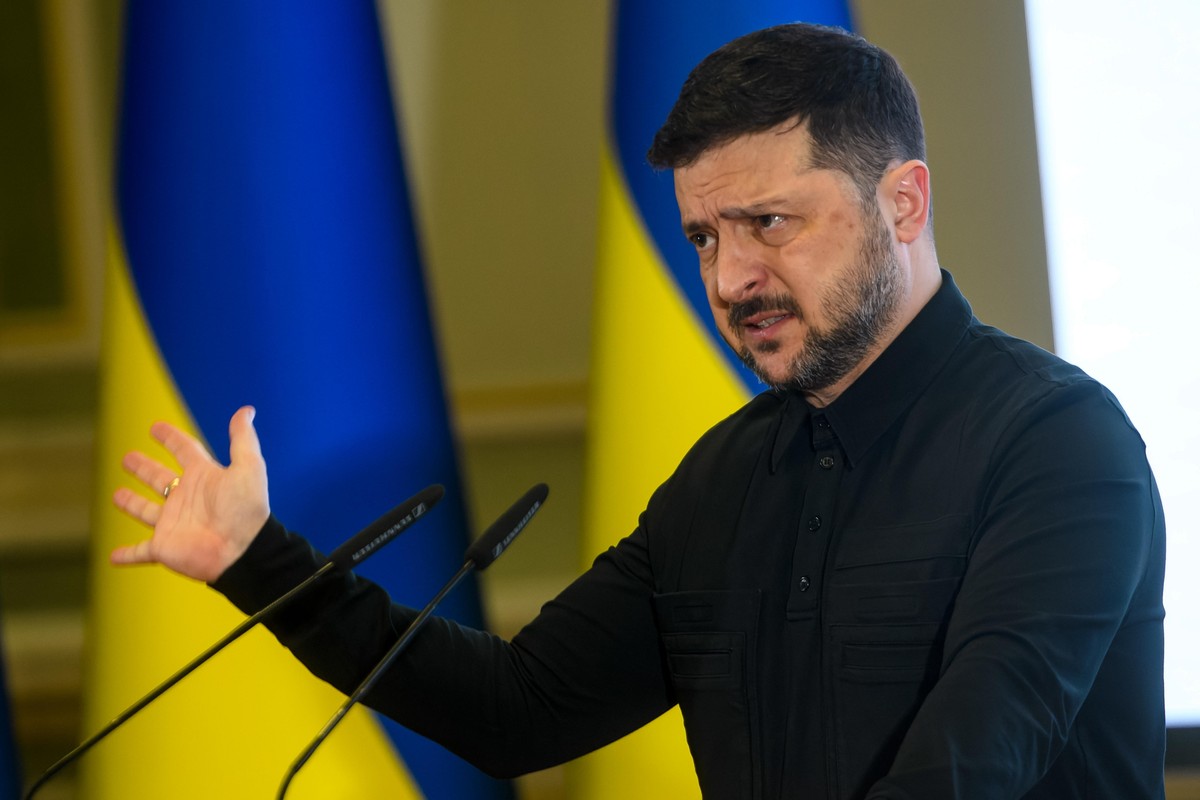 Prezydent Ukrainy Wołodymyr Zełenski