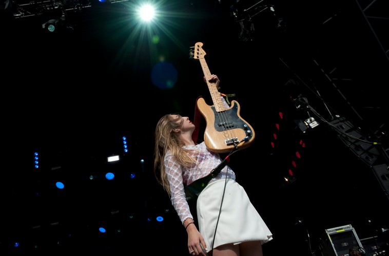 Este Haim na Glastonbury Festival 2014