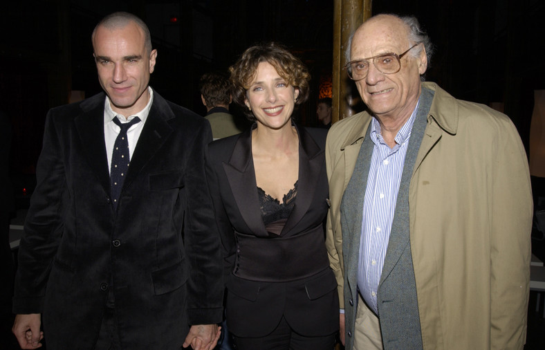 Daniel Day-Lewis, Rebecca Miller i Arthur Miller (Nowy Jork, 2002 r.)