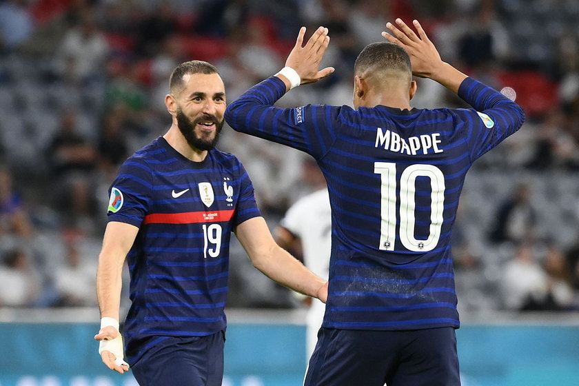 Karim Benzema i Kylian Mbappe nie zdobyli jeszcze braki na Euro 2020. 