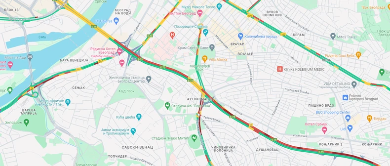 Sve gde je crveno i bordo, tu su najveće gužve 