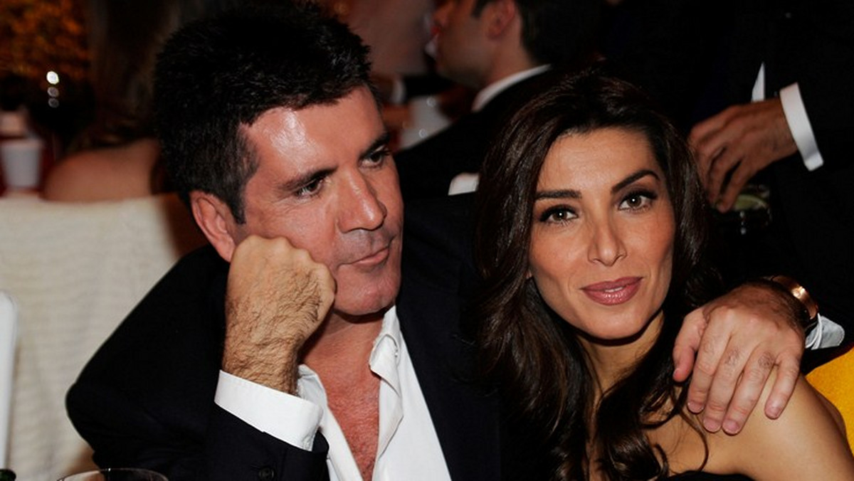 Simon Cowell i Mezhgan Hussainy (fot. Getty Images)