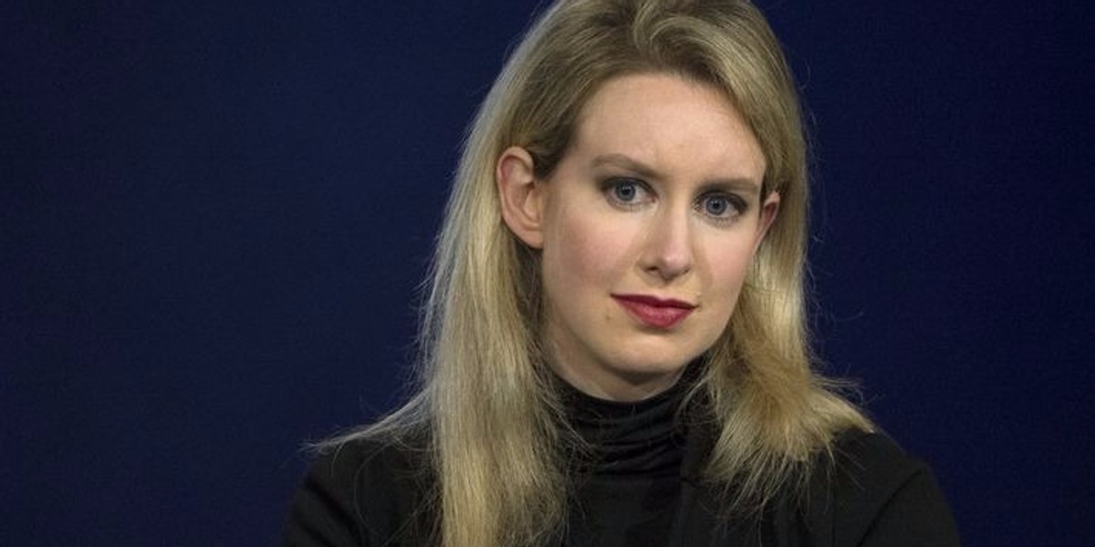 Theranos CEO Elizabeth Holmes.