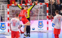 Szczypiorniści nie dali rady Białorusinom na koniec turnieju w Tarnowie