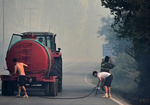 Požar na Halkidikiju