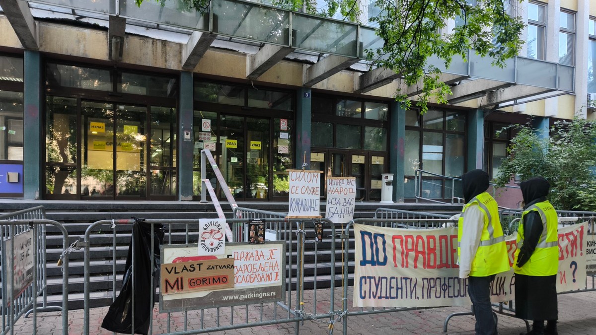 Novi Sad Studenti blokada