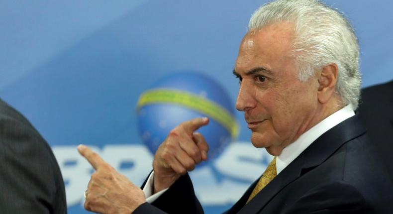 Former Brazilian president Michel Temer was detained on allegations of corruption