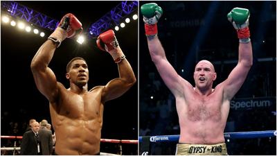 Anthony Joshua and Tyson Fury