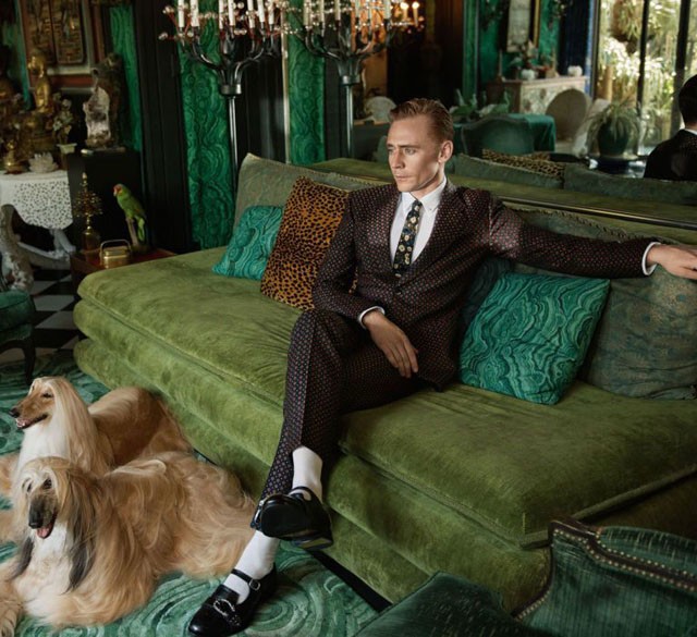Tom Hiddleston Gucci