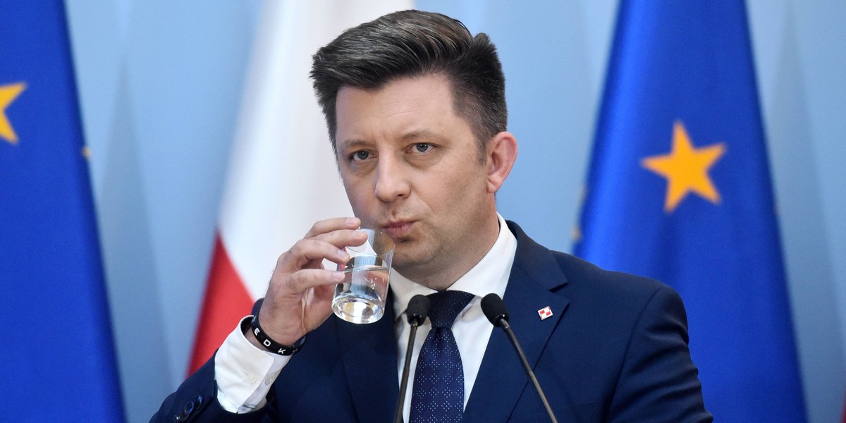 Minister Michał Dworczyk. Szef kancelarii premiera