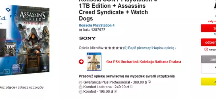 Media Markt przebija Biedronkę - nowy model PS4 z trzema grami jeszcze tańszy