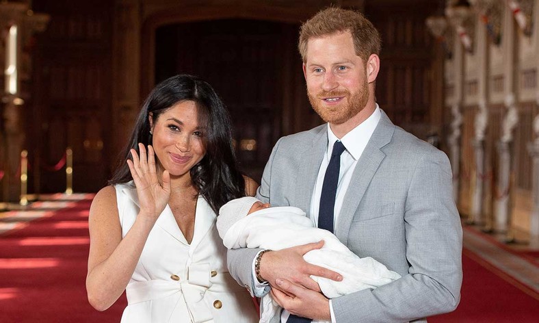 Meghan Markle, książę Harry i Archie Harrison