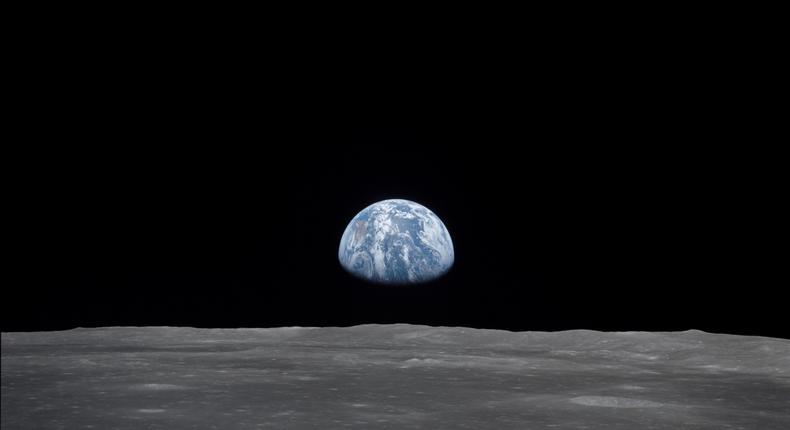 The Earth captured by the Appllo 11 mission from the moon.NASA/JSC