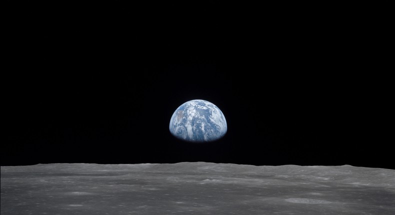 The Earth captured by the Appllo 11 mission from the moon.NASA/JSC