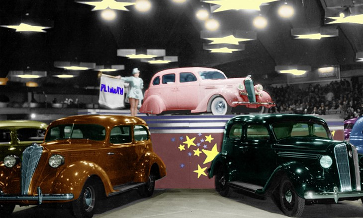 Salon samochodowy w Chicago (1936)