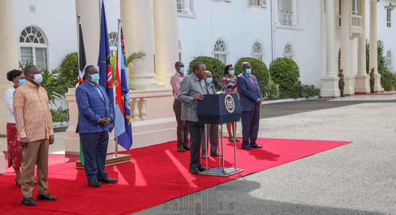 Executive office block at State House placed on partial lock down after Covid-19 cases