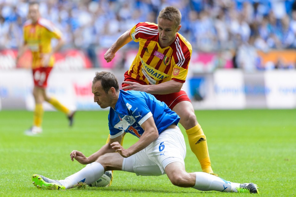 PIŁKA NOŻNA EKSTRAKLASA LECH POZNAŃ KORONA KIELCE