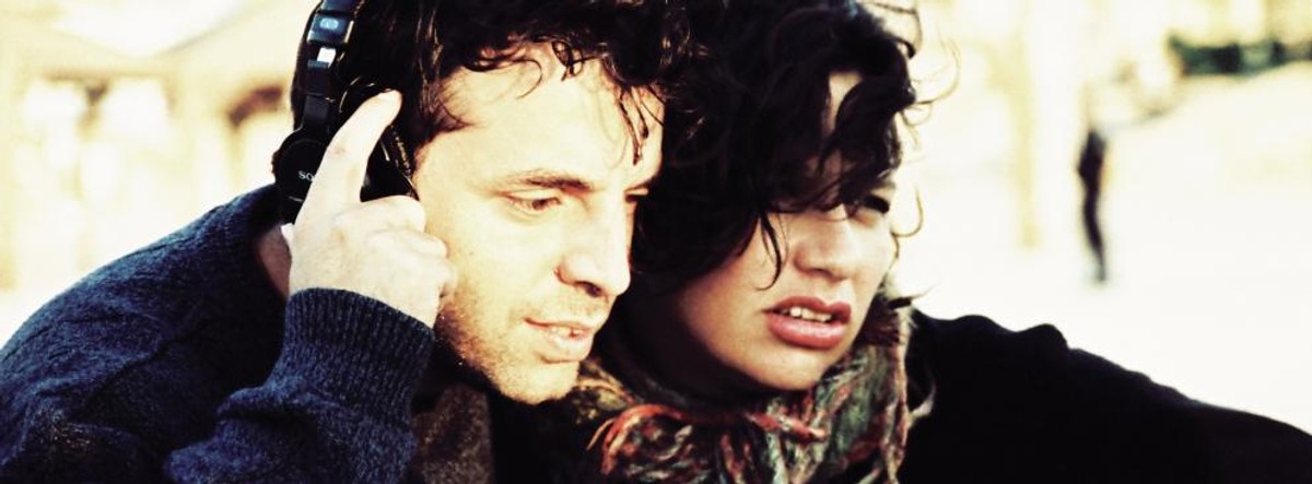 Etgar Keret na planie filmu "Jellyfish".