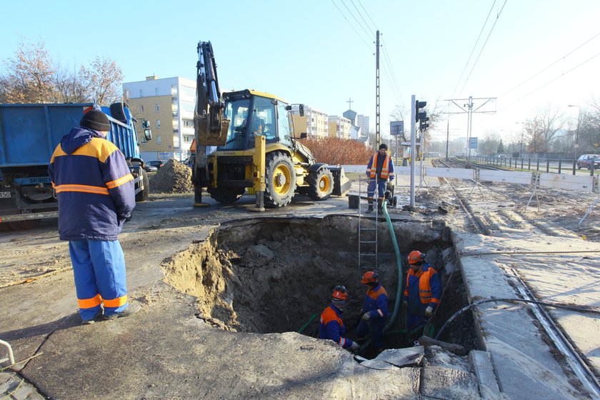 Plaga pękających rur w Warszawie