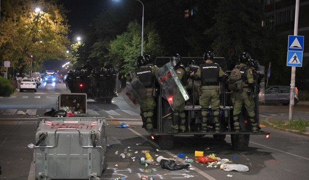 Protest na Novom Beogradu