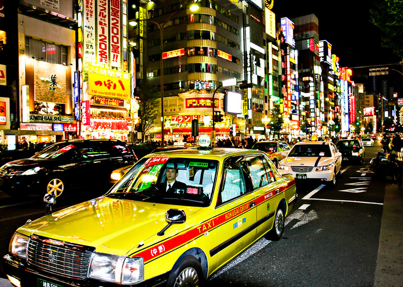 Taksówki w Tokyo