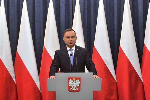 Prezydent Andrzej Duda.