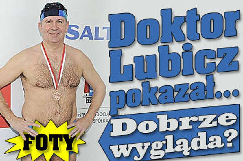 Doktor Lubicz pokazał się w slipach! Dobrze wygląda?