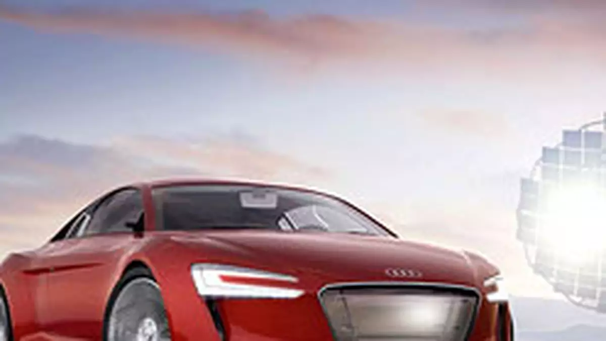 IAA Frankfurt 2009: Audi e-tron: R8 z 4 silnikami elektrycznymi