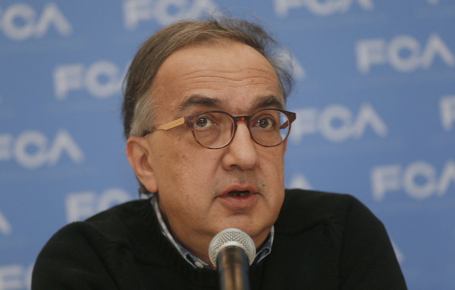 Sergio Marchionne, FCA's CEO.