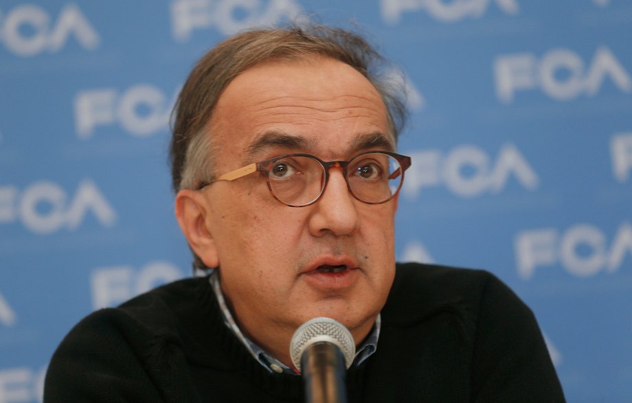 Sergio Marchionne, FCA's CEO.