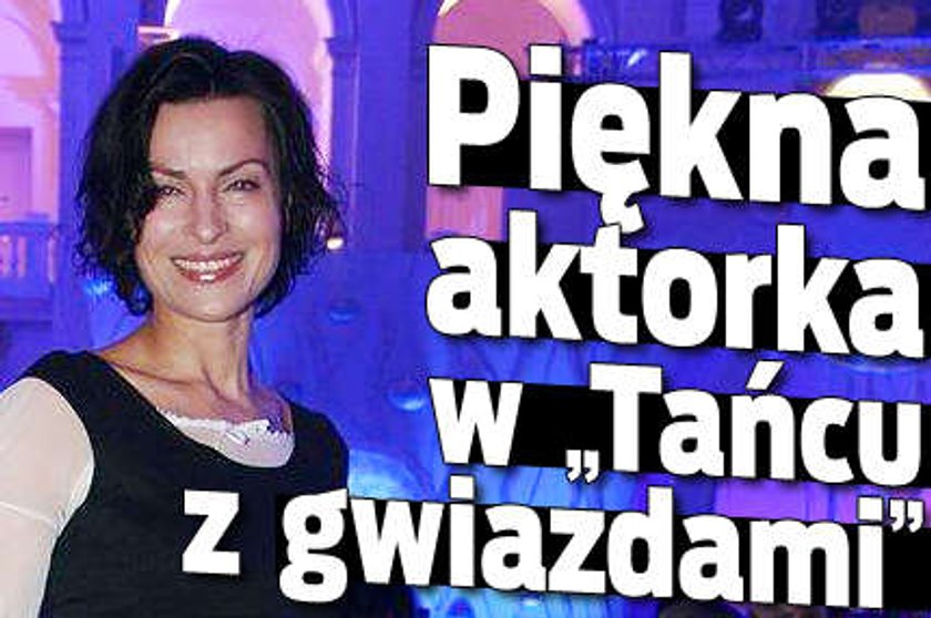 Piękna aktorka w "Tańcu z gwiazdami"