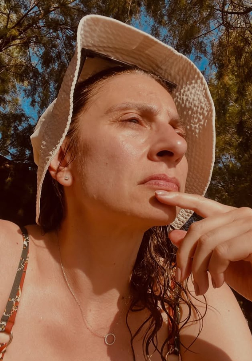 Anja Mandić na moru