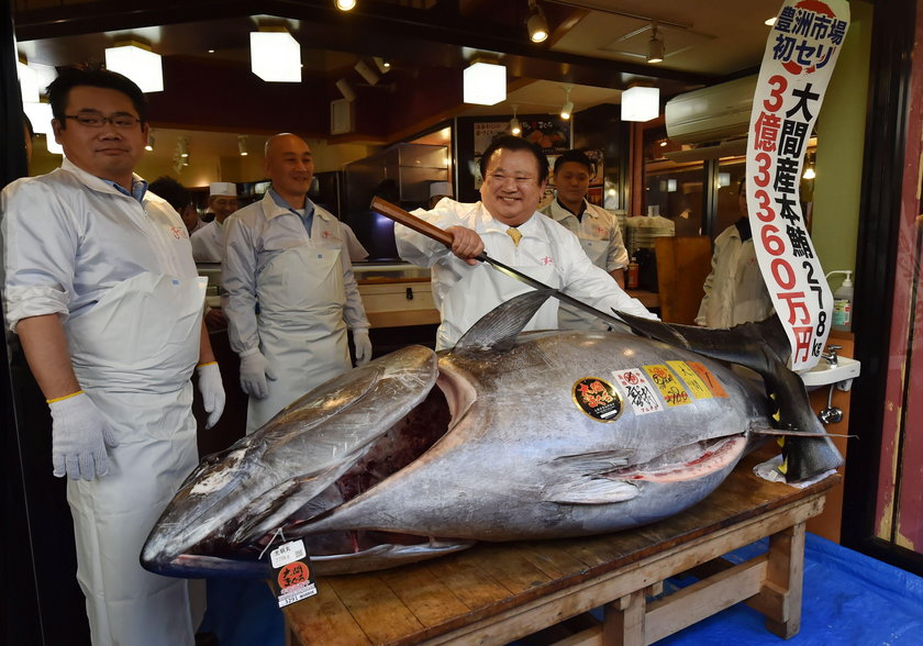 Zawrotna cena tuńczyka. Nie uwierzysz, że tyle za niego zapłacono