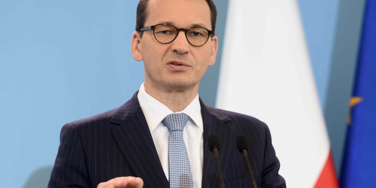 Premier Mateusz Morawiecki