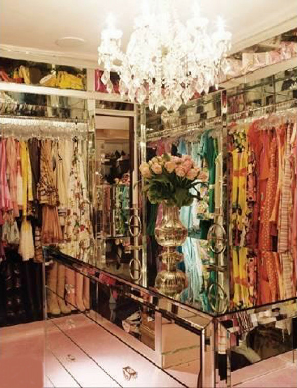 Garderoba Paris Hilton, w której dokonano najwięcej kradzieży